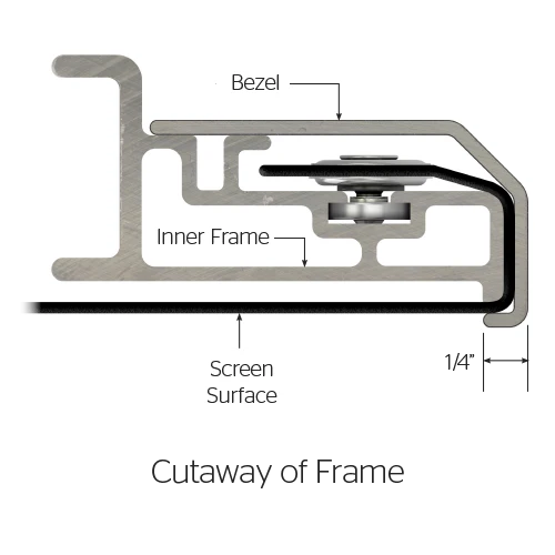 Da-Lite UTB Contour 23767 - 96" diag.(37.5x88) - [2.35:1] - Da-Mat - 1.0 - Image 6