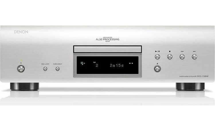 Denon DCD-1700NE CD/SACD player (Silver) - DCD1700NESP - Image 5