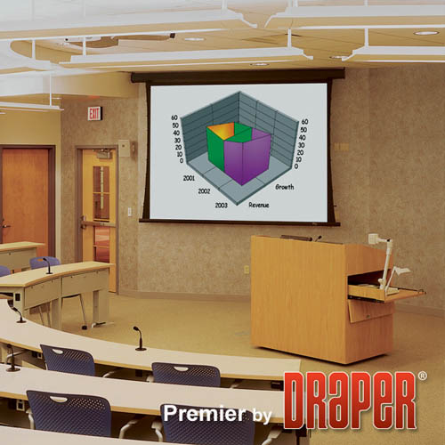 Draper 101058 Premier 120 diag. (72x96) - Video [4:3] - Matt White XT1000V 1.0 Gain - Image 6