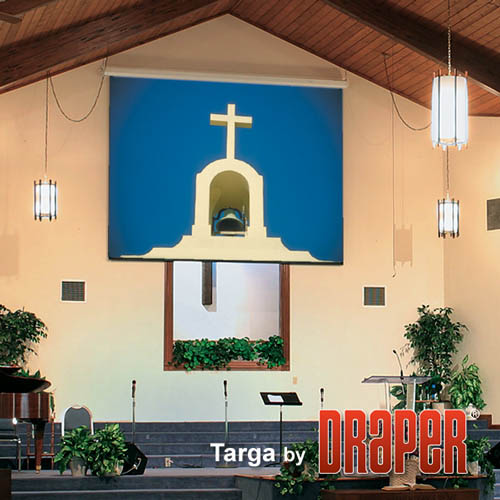 Draper 116434Q Targa 184 diag. (90x160) - HDTV [16:9] - ClearSound White Weave XT900E 0.9 Gain - [CUSTOM] - Image 3