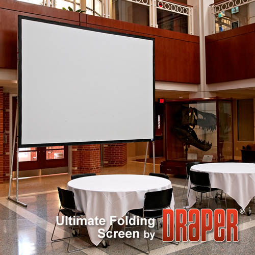Draper 241314 Ultimate Folding Screen with Extra Heavy-Duty Legs 146 diag. (78x124)-Widescreen [16:10] - Image 9