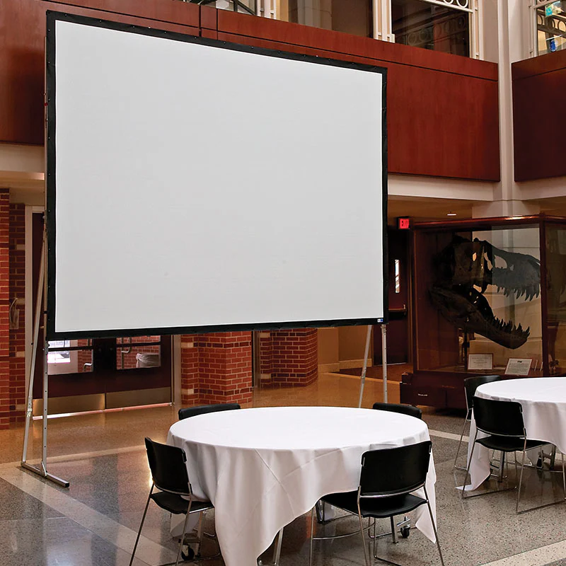 Draper 241331 Ultimate Folding Screen with Heavy-Duty Legs 186 diag. (92x163) - HDTV [16:9] - Image 9