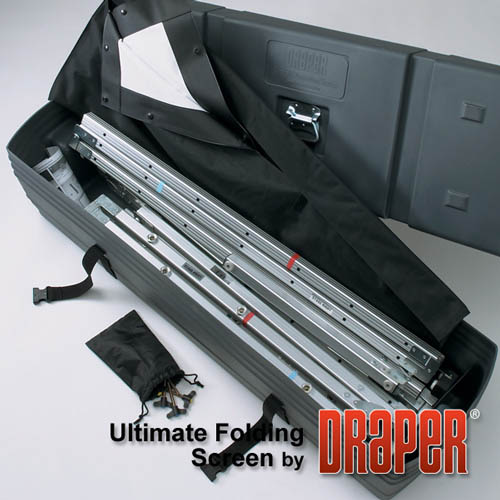 Draper 241334 Ultimate Folding Screen with Extra Heavy-Duty Legs 186 diag. (92x163) - HDTV [16:9] - Image 8